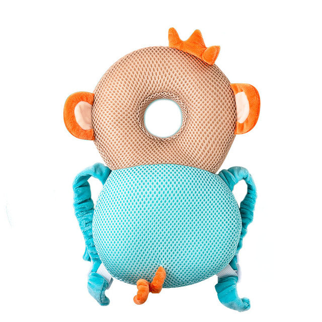 1-3T Toddler Baby Head Protector Safety Pad Cushion Back Prevent Injured Angel Bee Cartoon Security Pillows