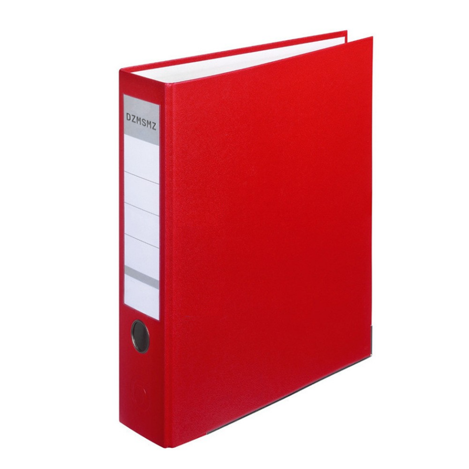 DZMSMZ Office stationery A4 Business Archive Hard Cover File Folder Storage File Boxes (Pack of 4)