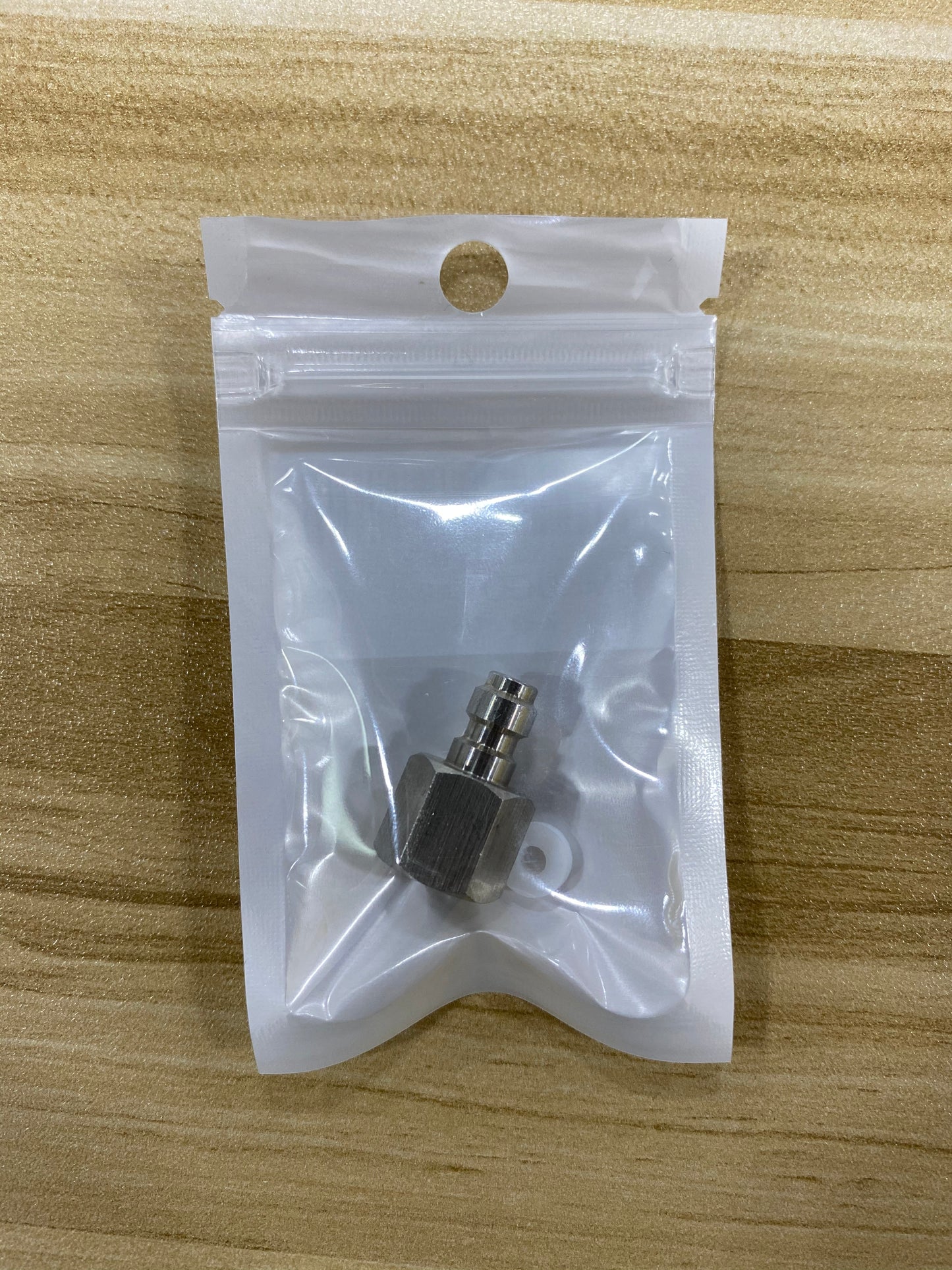 HMKUGO Universal 8mm Quick-Disconnect Plug Adapter, Stainless Steel 1/8" BSPP Female Thread, PCP Paintball Charging Fittings with Sealing O-Ring