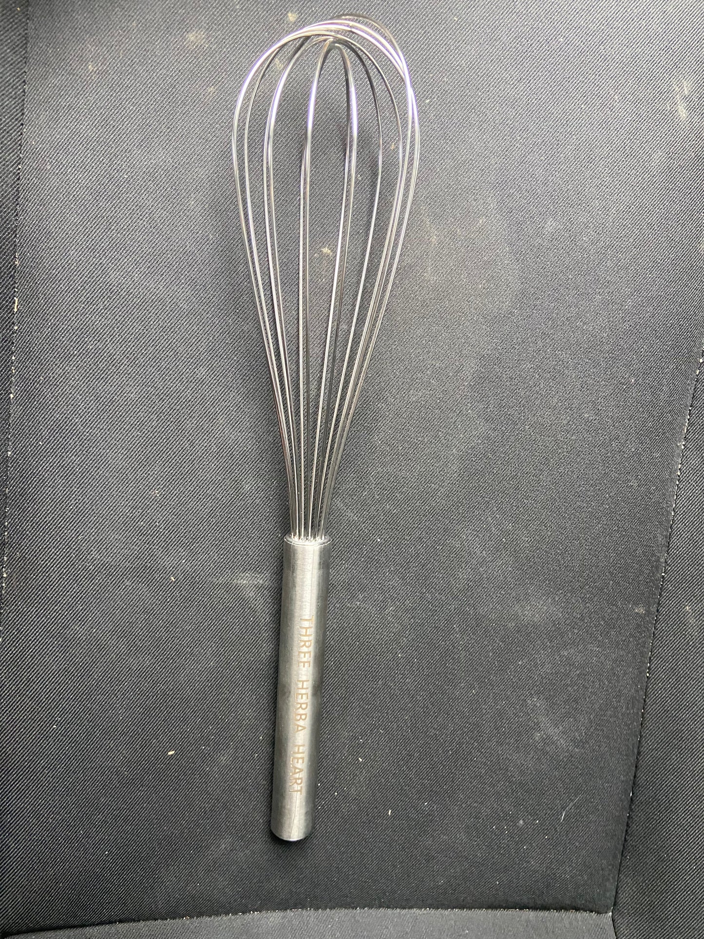 THREE HERBA HEART 3 Pieces durabld food grade hand stainless non-electric egg beaters