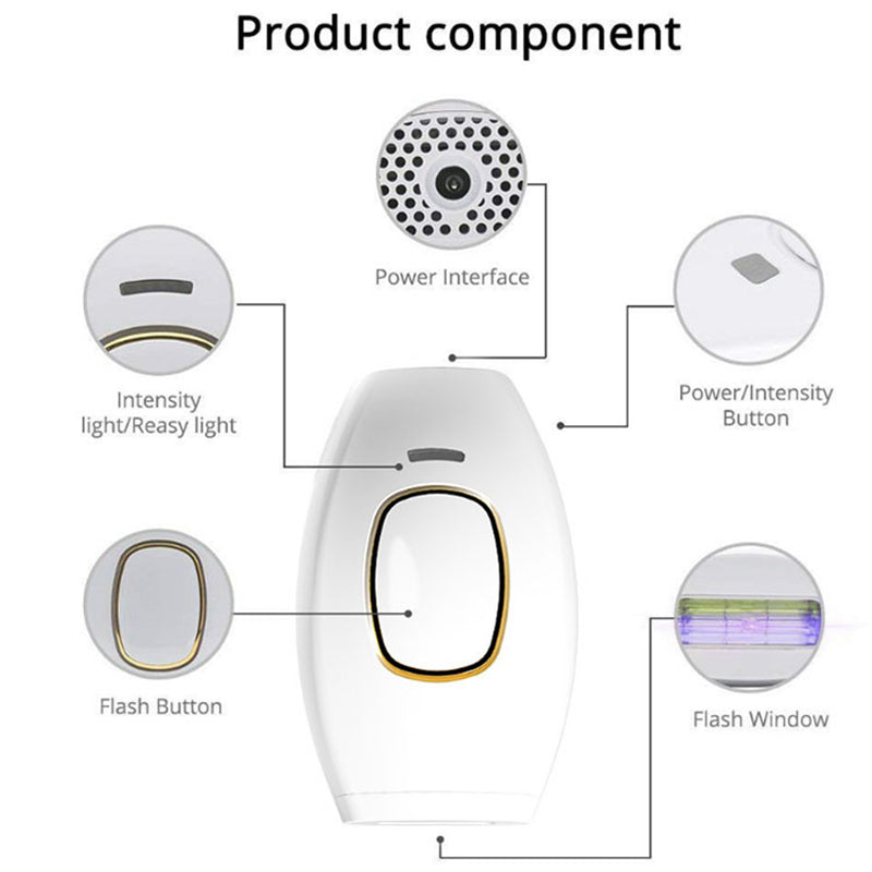 300000 Flashes Electric IPL Hair Removal Laser Epilator Women Painless Face Body Portable Hair Remover Machine Photoepilator