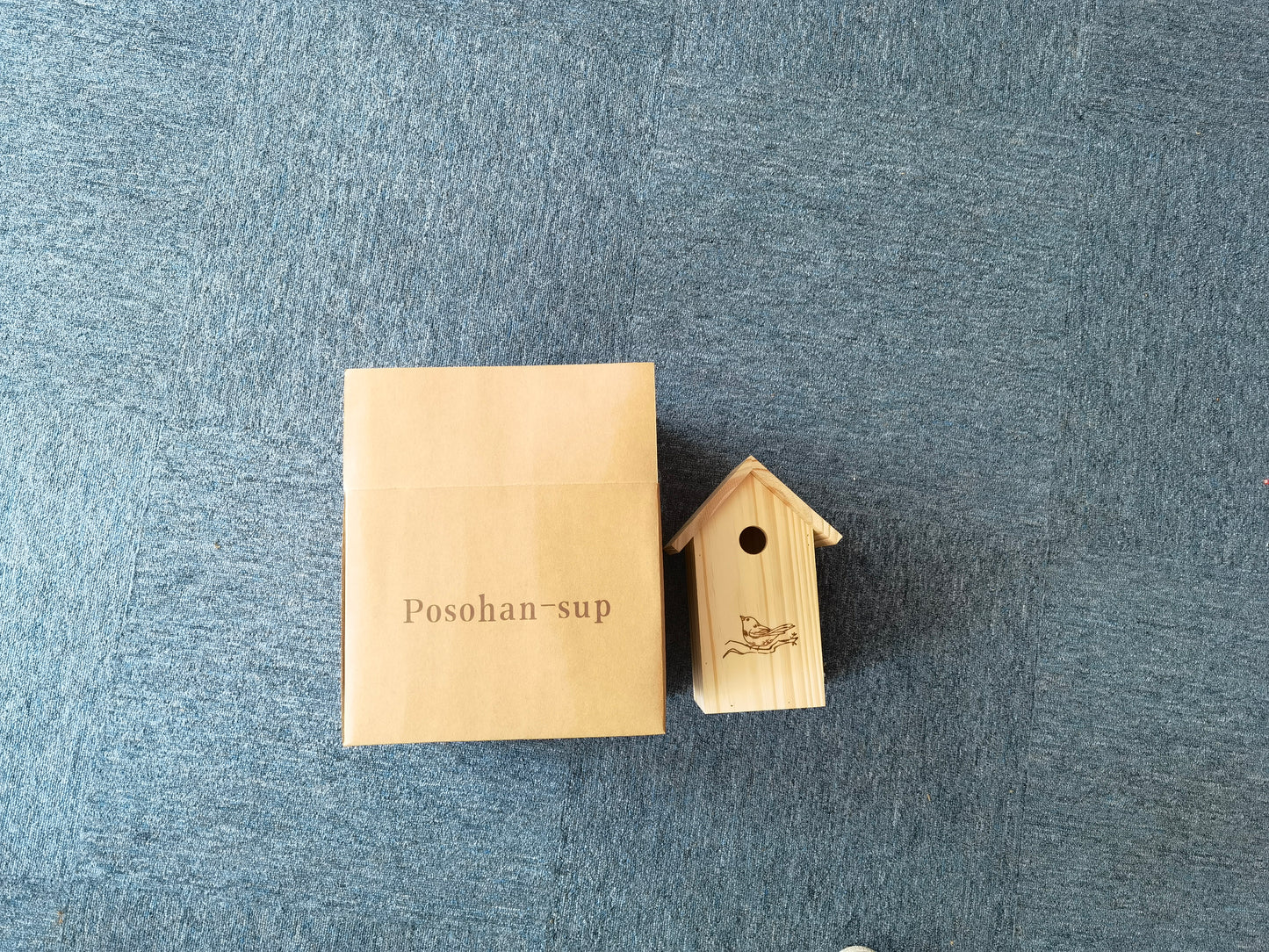 posohan-sup Pet accessories Decor wooden bird nest bird cage wood forest pet supplies