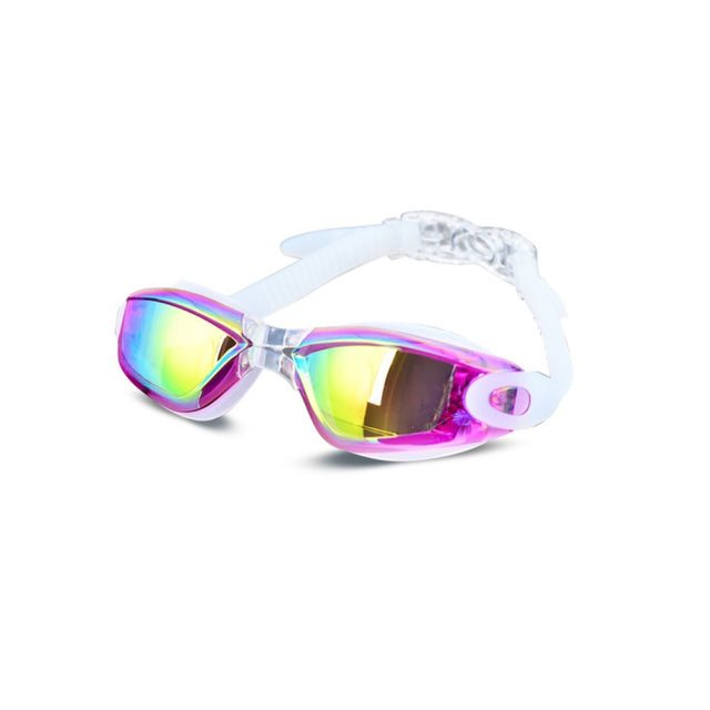 Professional Silicone Swimming Goggles Anti-fog Electroplating UV Swimming Glasses for Men Women Diving Water Sports Eyewear