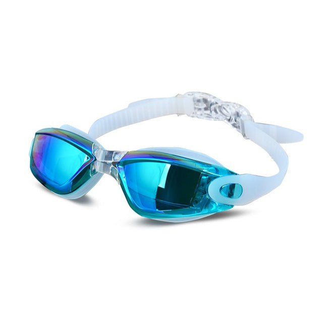 Professional Silicone Swimming Goggles Anti-fog Electroplating UV Swimming Glasses for Men Women Diving Water Sports Eyewear