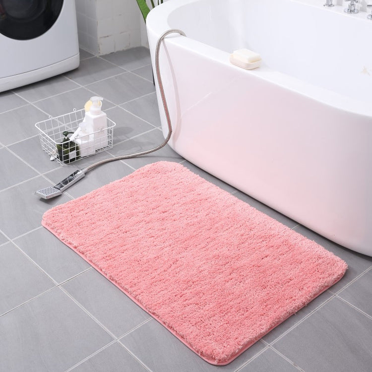 CYMorning Absorbent Microfiber Bath Mat Soft Shaggy Bathroom Mats Shower Rugs