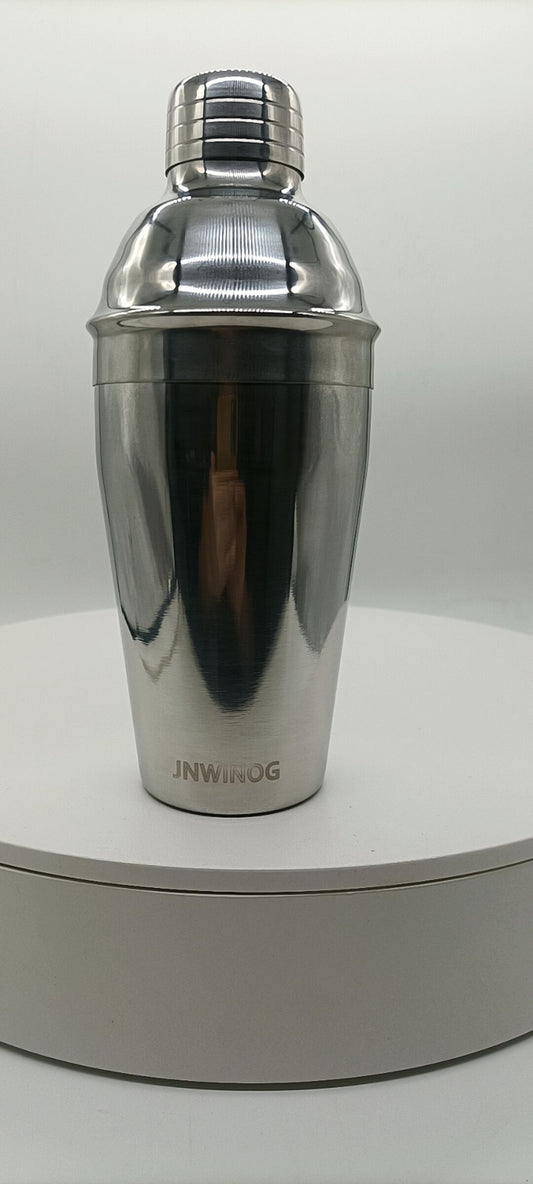 JNWINOG Stainless Steel Cocktail Shaker Cocktail Mixer Wine Shaker Party Bar Tools