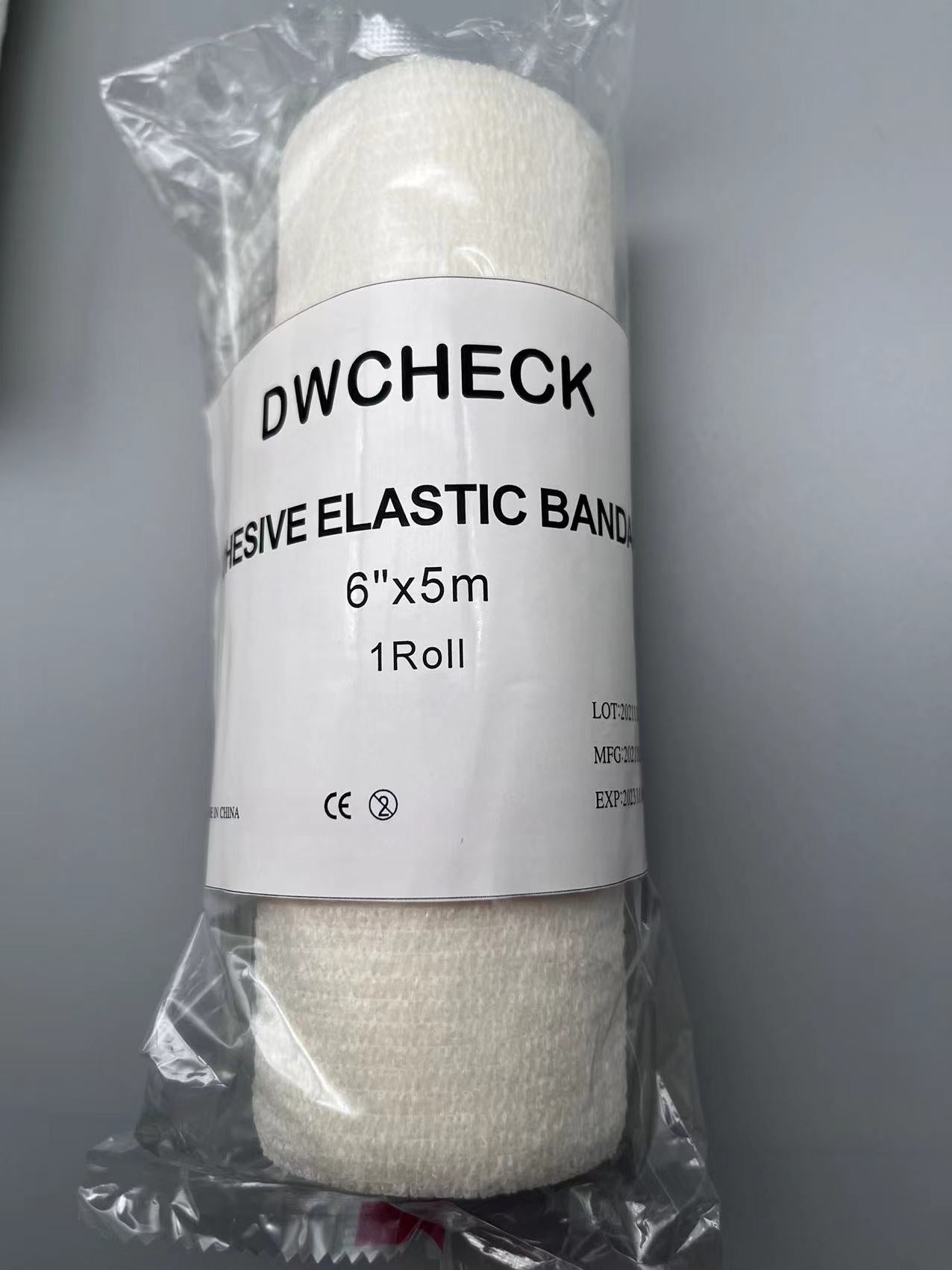 DWCHECK Medical Cotton Ply Stretch Bandage Roll Used for Wound Care