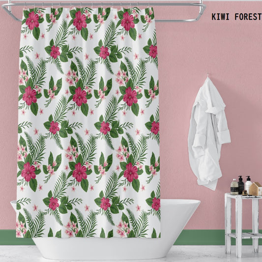 KIWI FOREST Fantasy Figure Printed Bath Curtain Personalized Designed Print Bathroom Shower Curtain