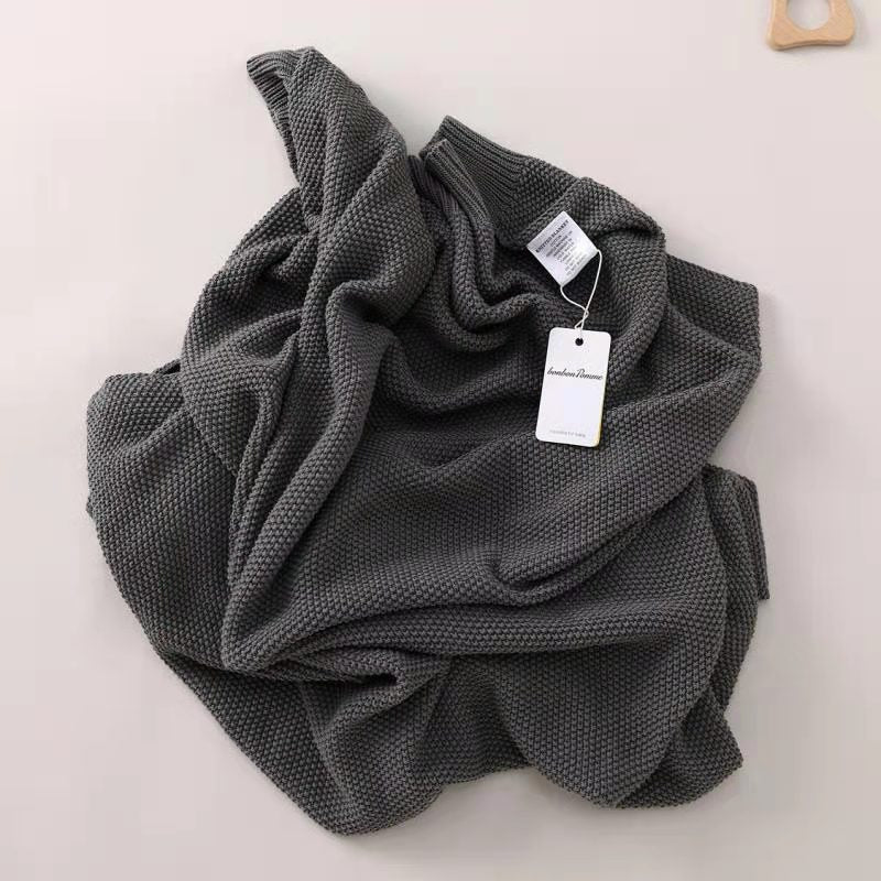 bonbonpomme Super Soft Blanket Warm, Lightweight, Pet-Friendly, Throw for Home Bed, Sofa & Dorm