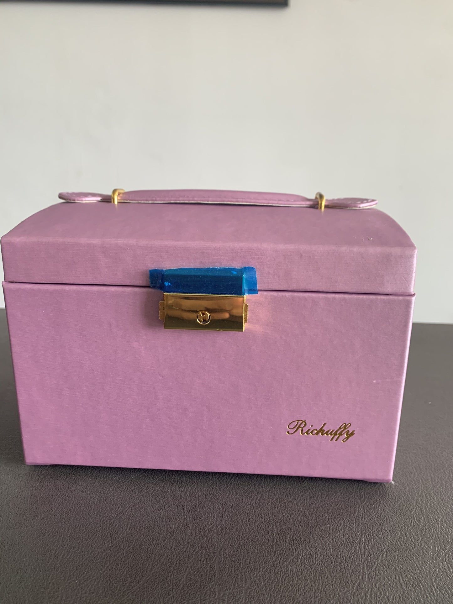 RICHUFFY Jewelry Drawer Boxes Multi-functional Jewelry Set Vanity Box