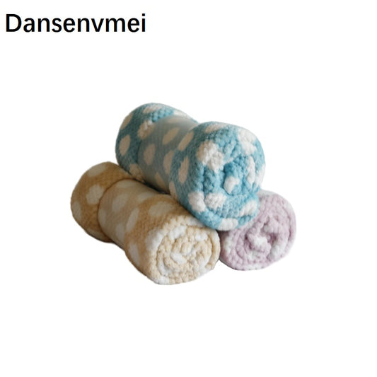 Dansenvmei  High Quality Bed Children Super Soft Polyester Blanket