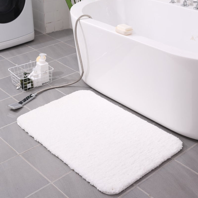 CYMorning Absorbent Microfiber Bath Mat Soft Shaggy Bathroom Mats Shower Rugs