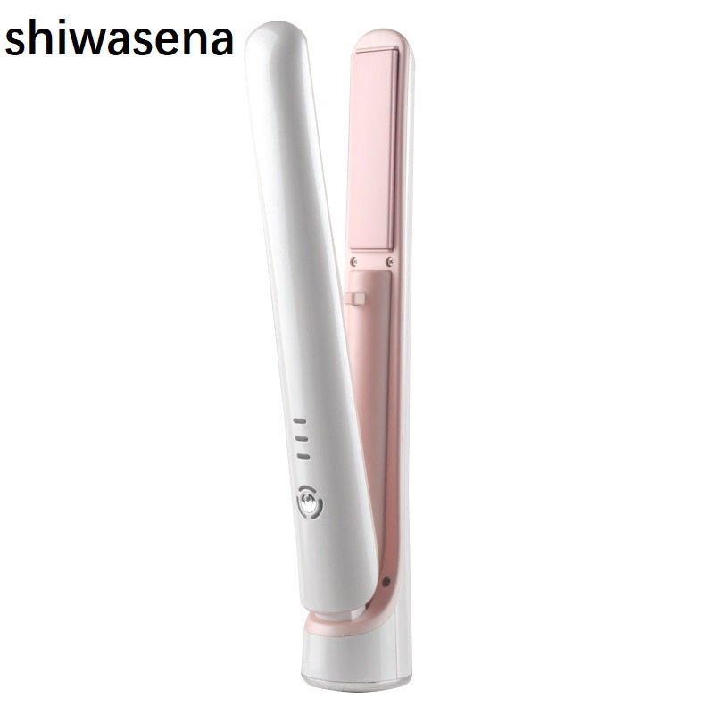 shiwasena Professional Small Portable Hair Straightener Flat Irons for Hair Styling Custom Gifts for Women