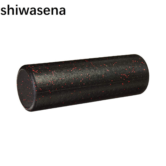 shiwasena Black High-Density Round Foam Roller, massage yoga roller