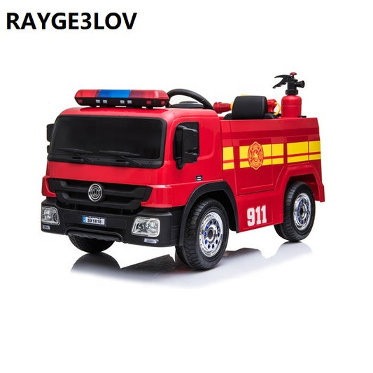 RAYGE3LOV Fire fighting truck toy cars with lights and sound for children