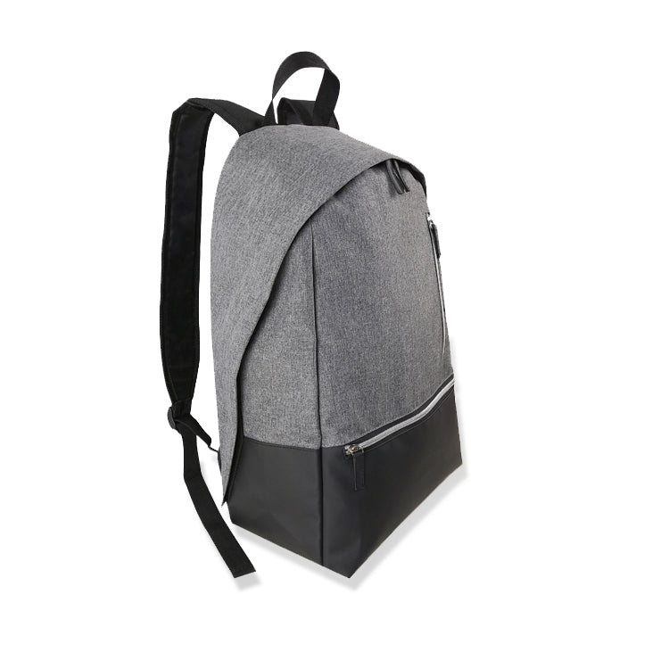 FALCON&COLOR Fashion polyester gray laptop travel gym high college school backpack teenager